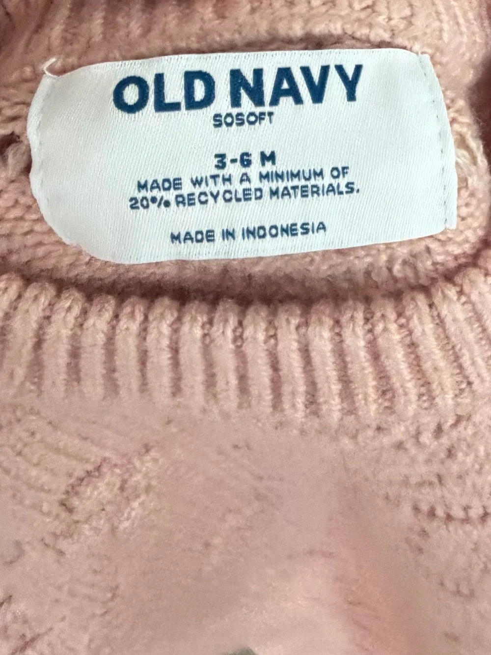 NWT Old Navy Knit Floral-Trim One-Piece Sosoft Bodysuit